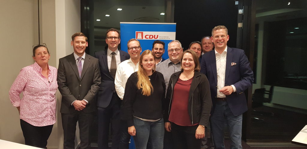 CDU Hamburg-Mitte hat Kandidatenaufstellung für die Wahlen zur Bezirksversammlung Hamburg-Mitte abgeschlossen